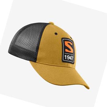 Salomon TRUCKER Erkek Şapkalar Sarı | TR 2979DFM